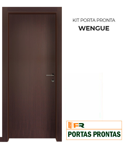 kit porta pronta Wengue - fr portas prontas